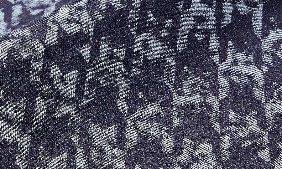Denim Look Jacquard Fabric